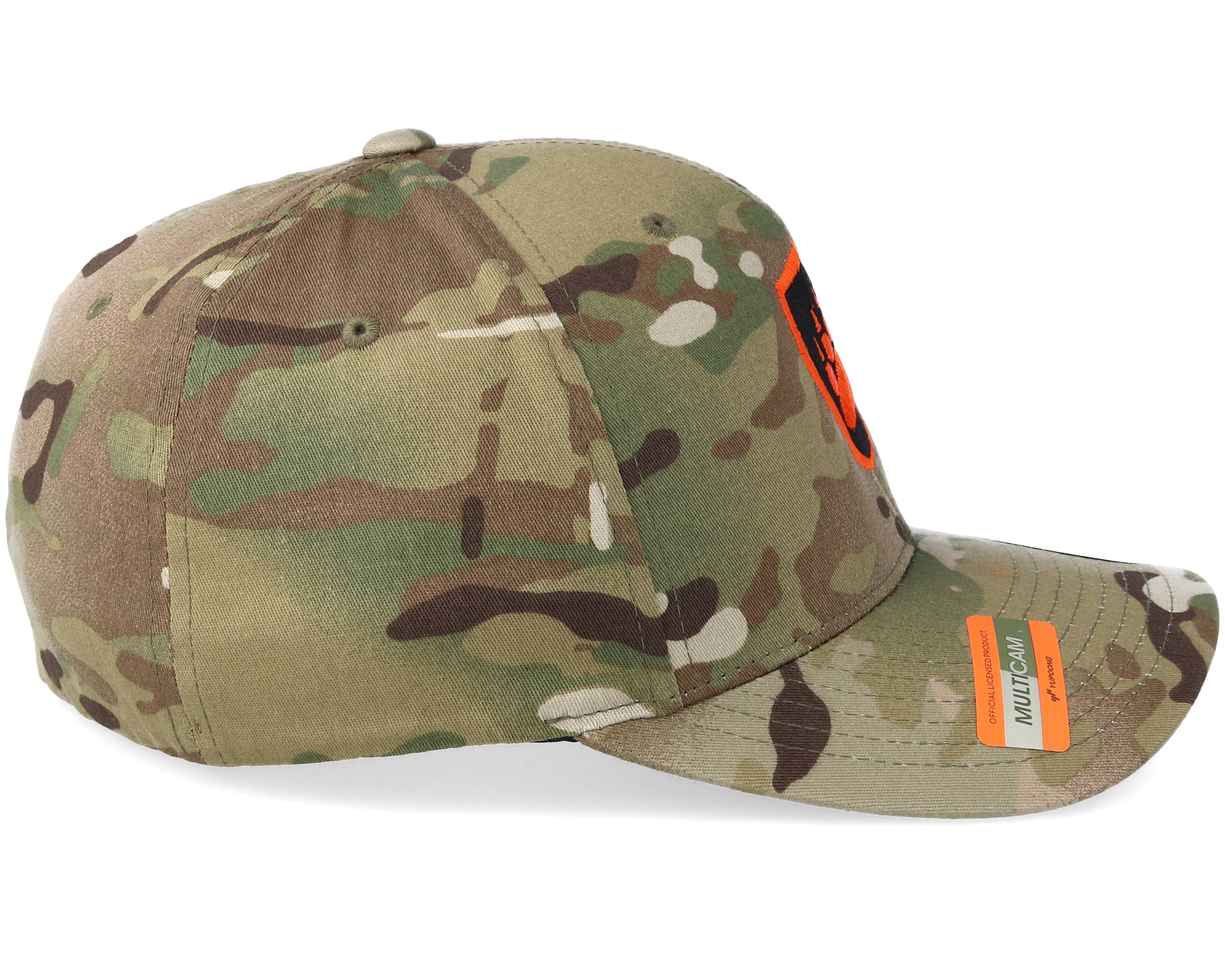 Crestprint Camo Flexfit Hunter caps Hatstore.co.uk