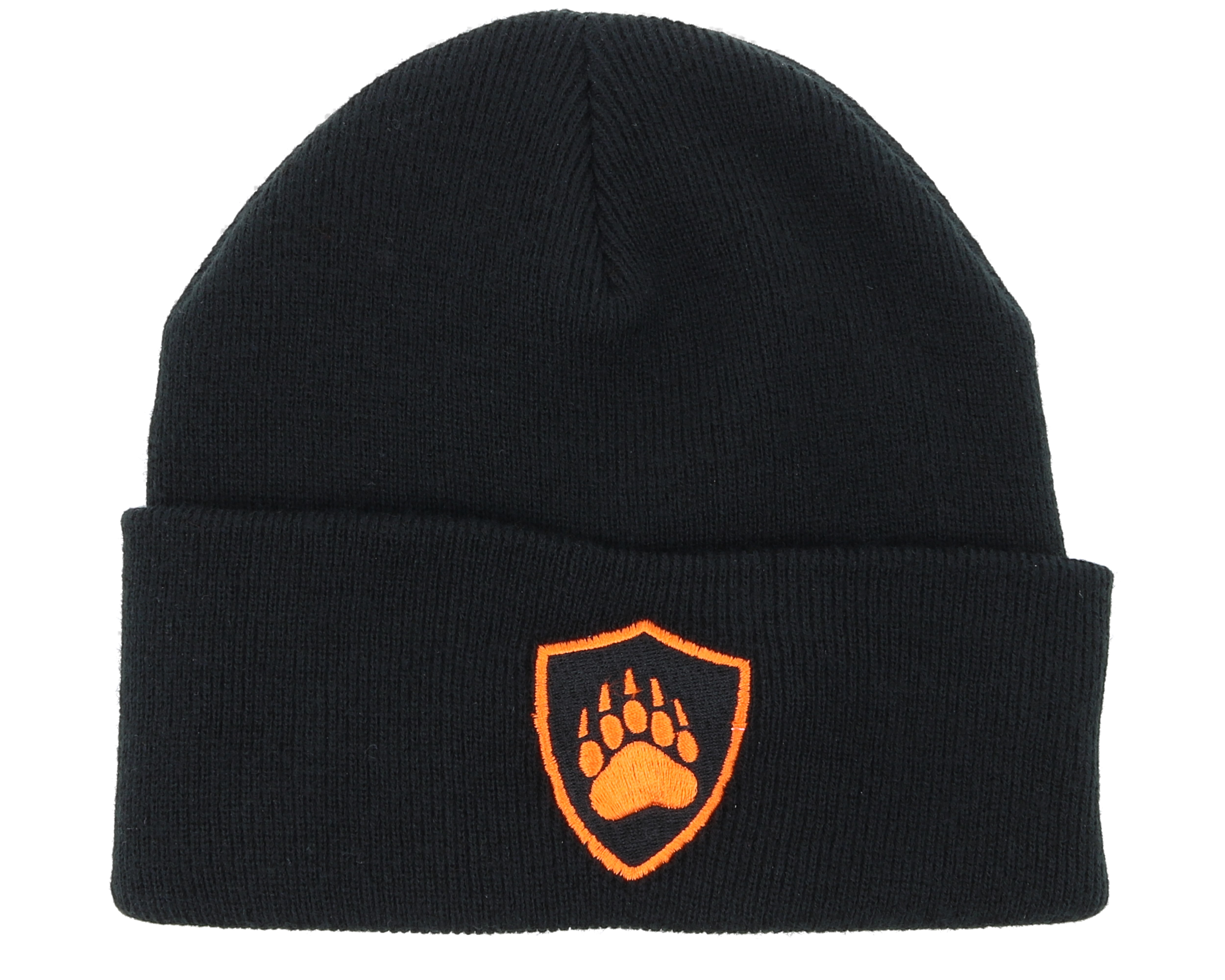 Crestprint Black Fold Beanie Hunter beanies Hatstore.co.uk
