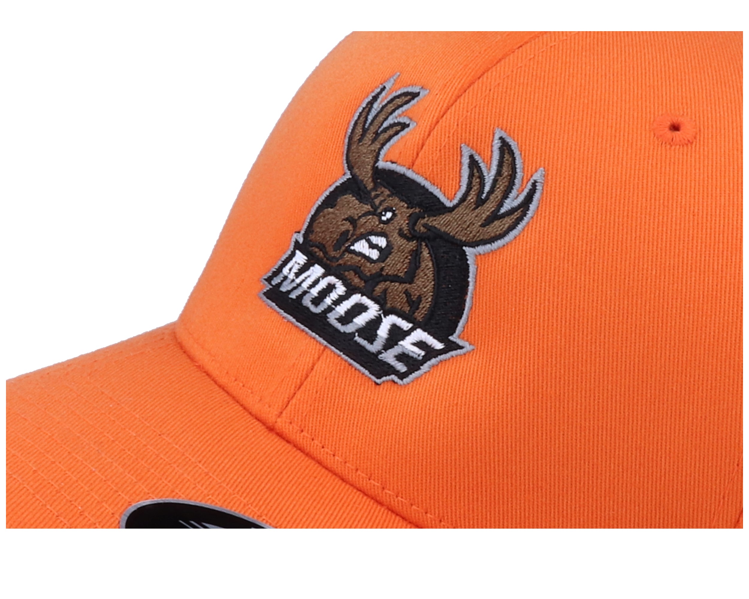 Moose Orange Flexfit Hunter caps Hatstore.co.uk