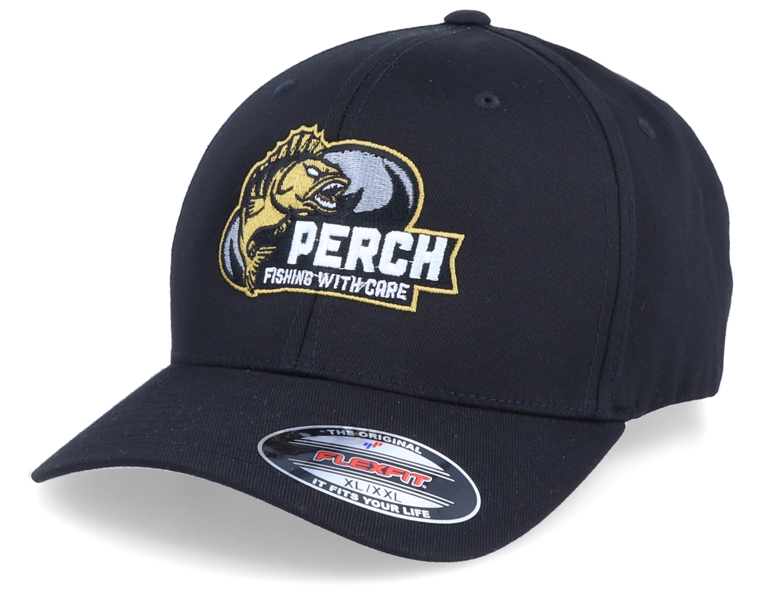 Perch Black Flexfit - Hunter caps 