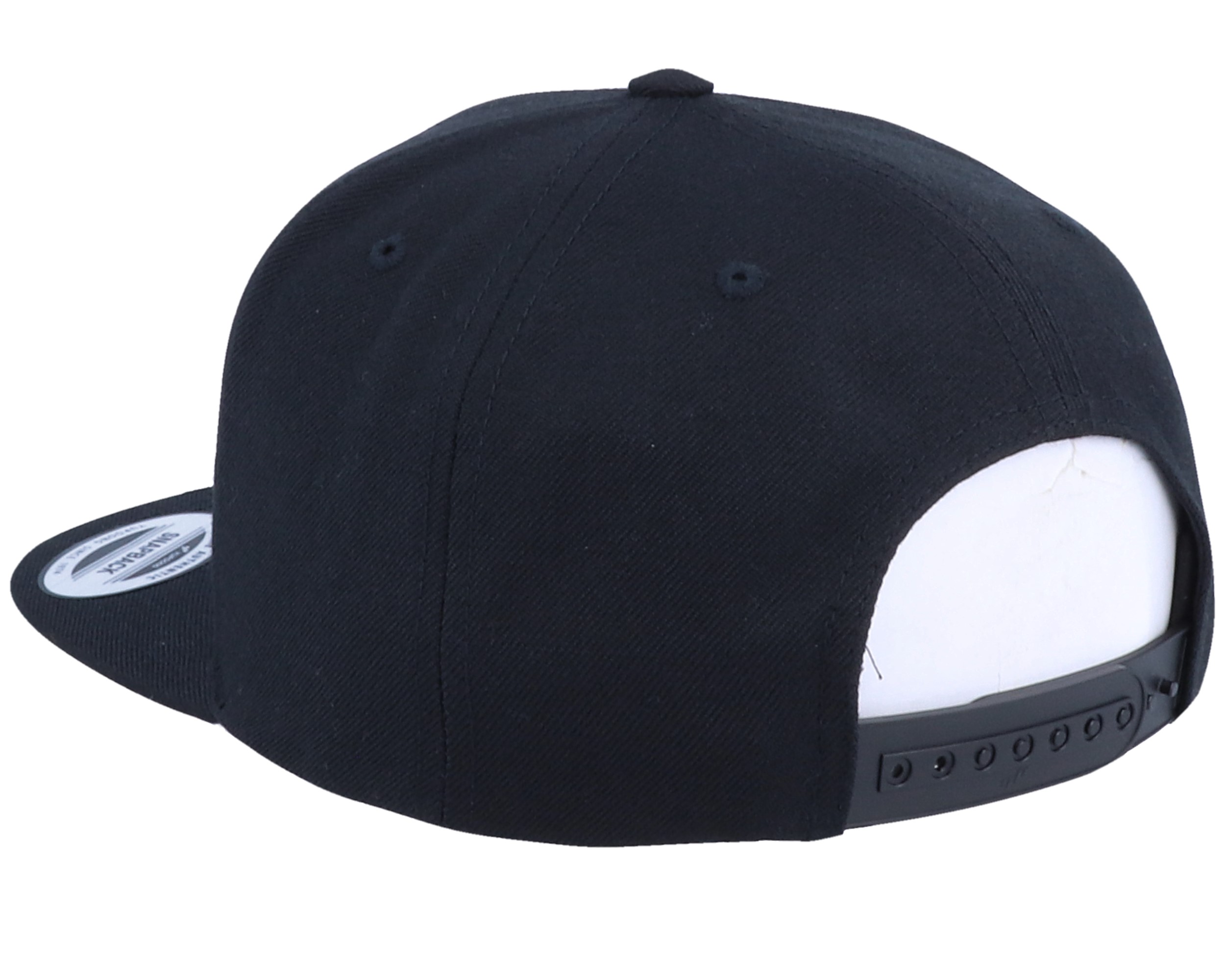 Full Skull Black Snapback Tattoo Collective Boné Hatstore