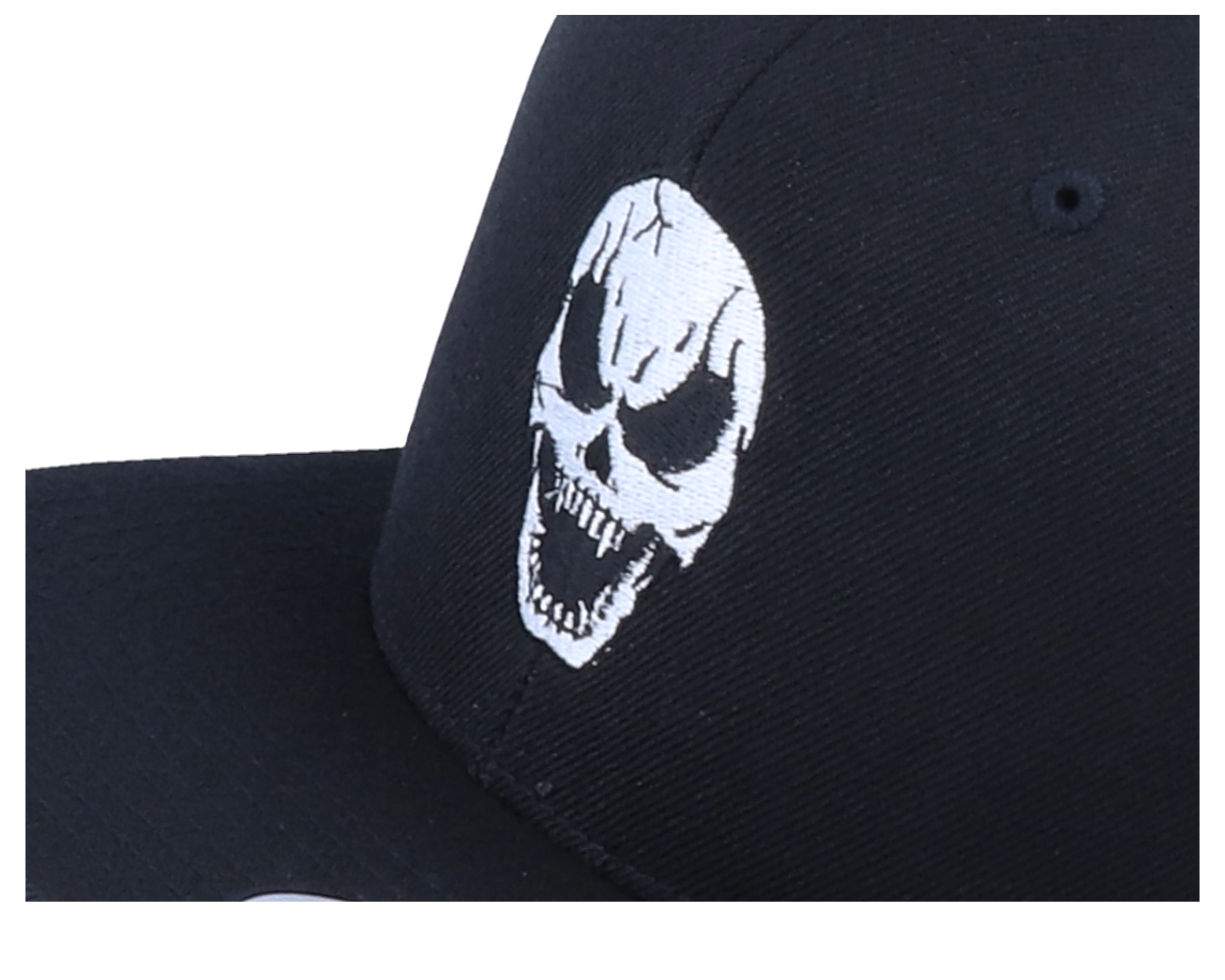 Full Skull Black Snapback Tattoo Collective Boné Hatstore