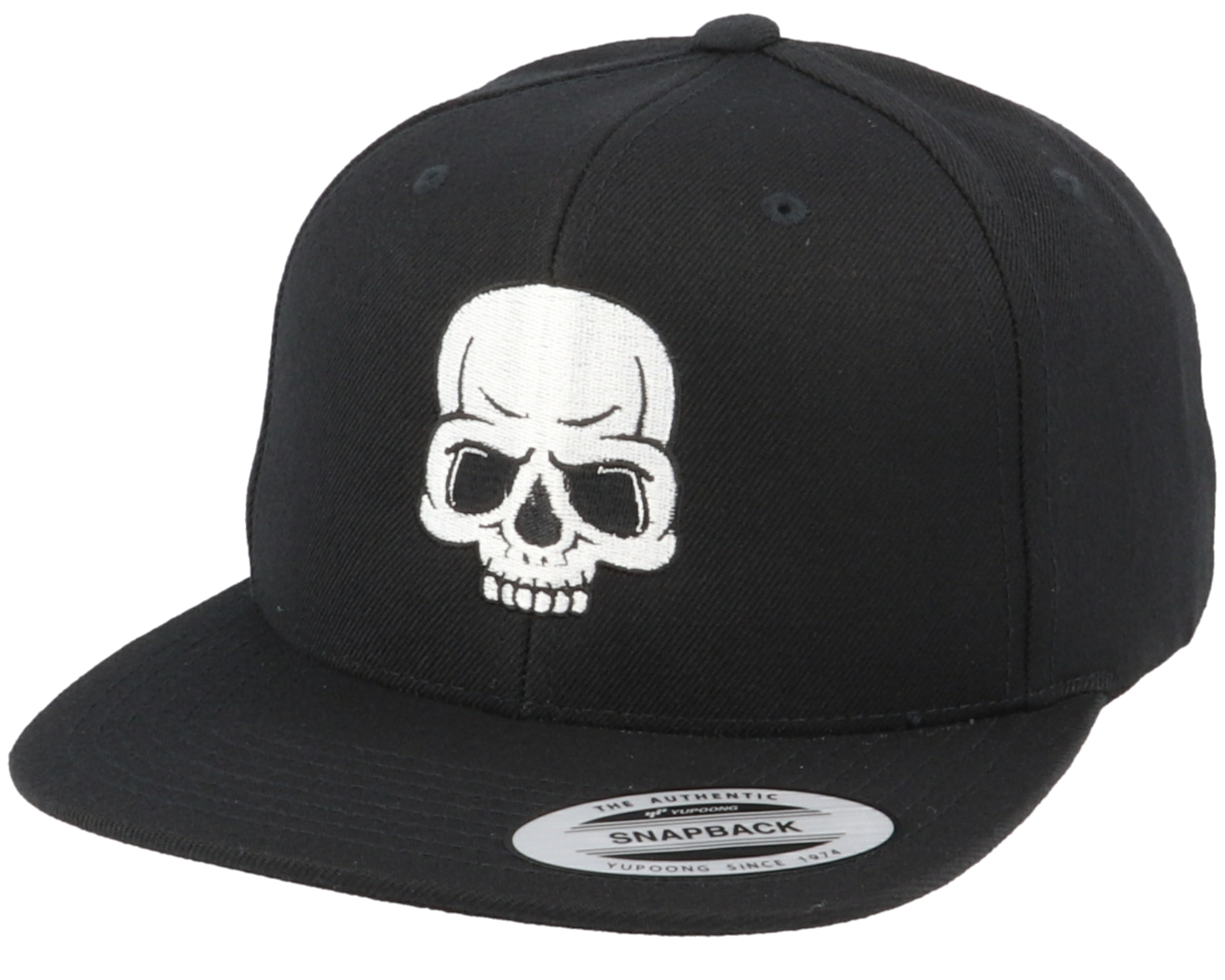 Bad Skull Black Snapback - Iconic caps - Hatstoreworld.com