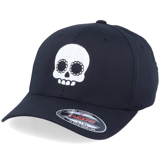 Cute Skull Black Snapback - Calaveras 