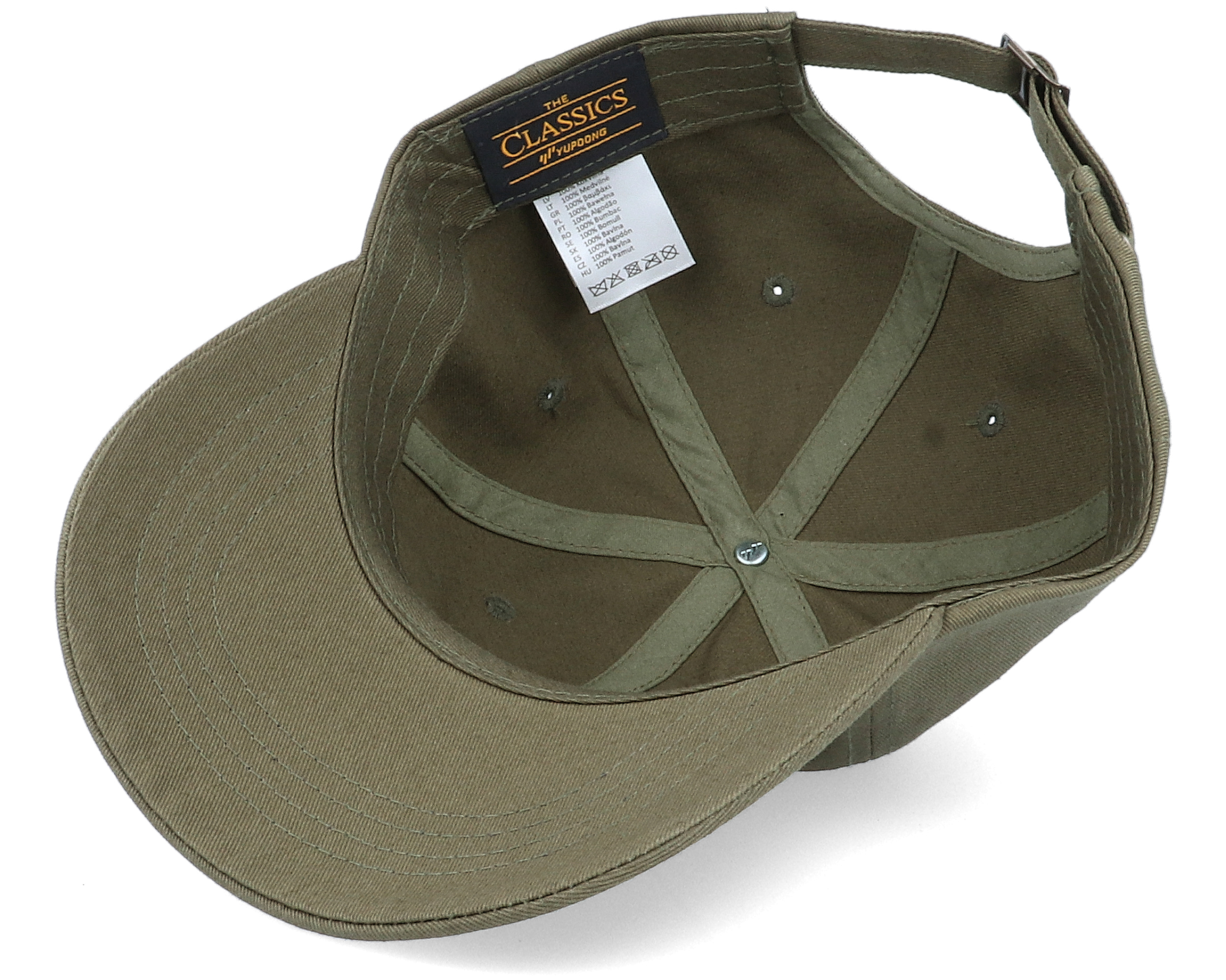 Tiny Razor Blade Olive Dad Cap Iconic caps