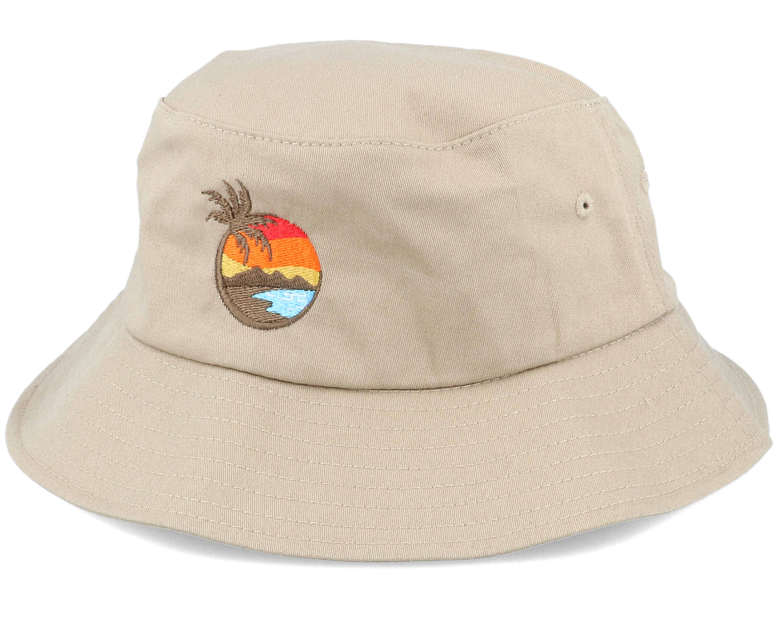 Aloha Sunset Khaki Bucket Iconic hats