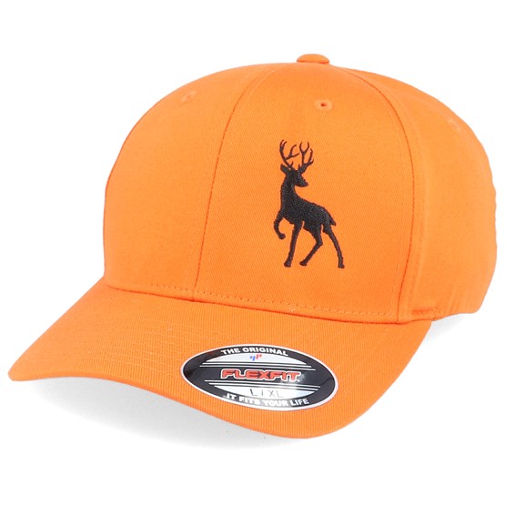 hunter orange flexfit hat