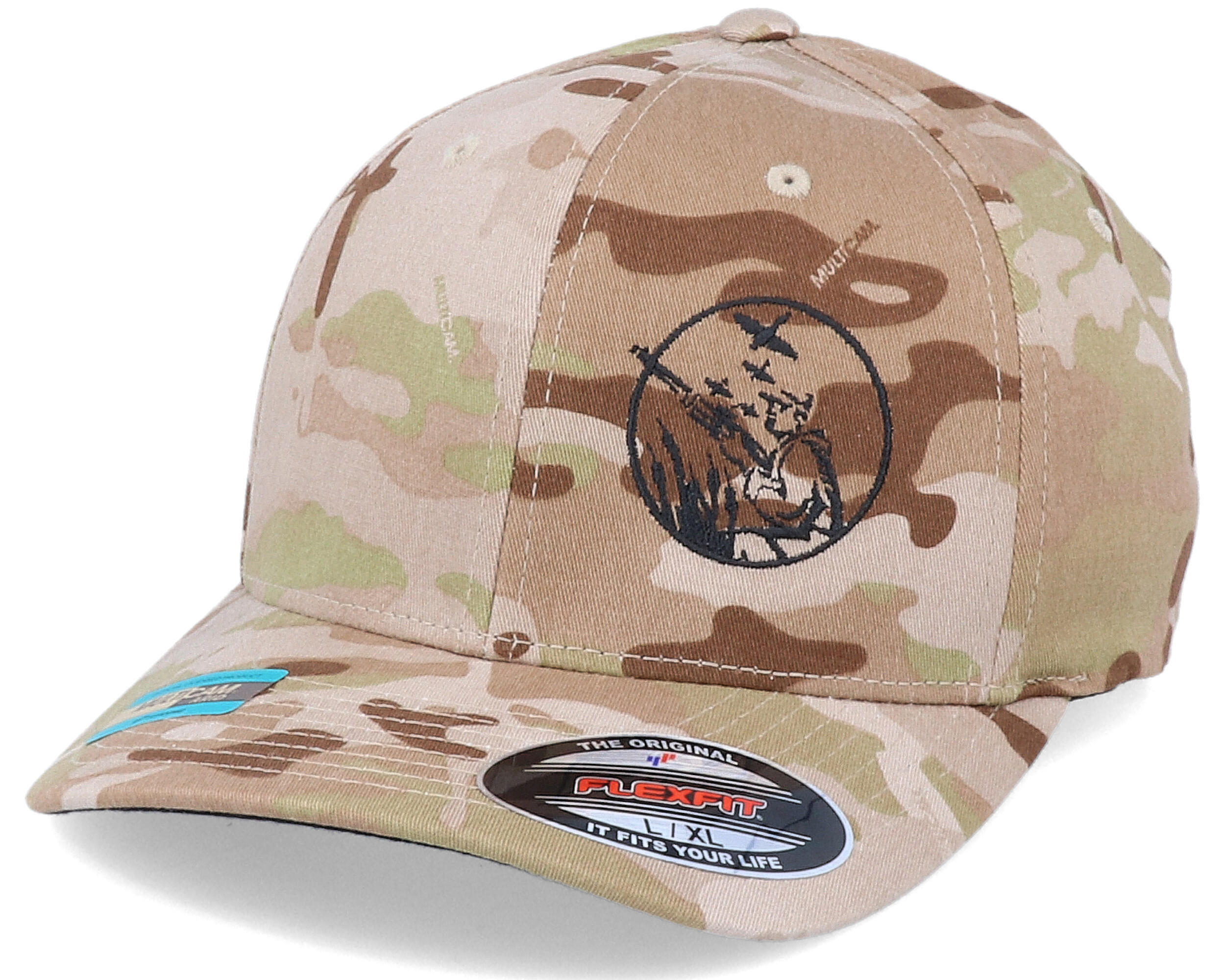 Duck Hunter Arid Multicam Flexfit Hunter Gorras Flexfit/Stretch Fit