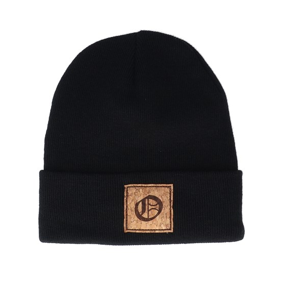 J Letter Patch Black Cuff Iconic Beanies Hatstoreworld Com